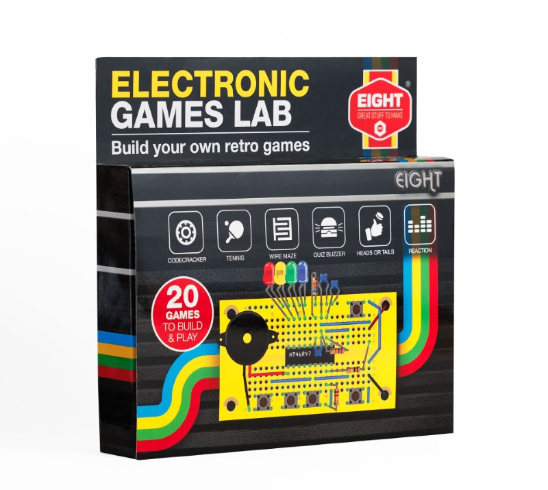 EIGHT ELECTRONIC GAMES LAB